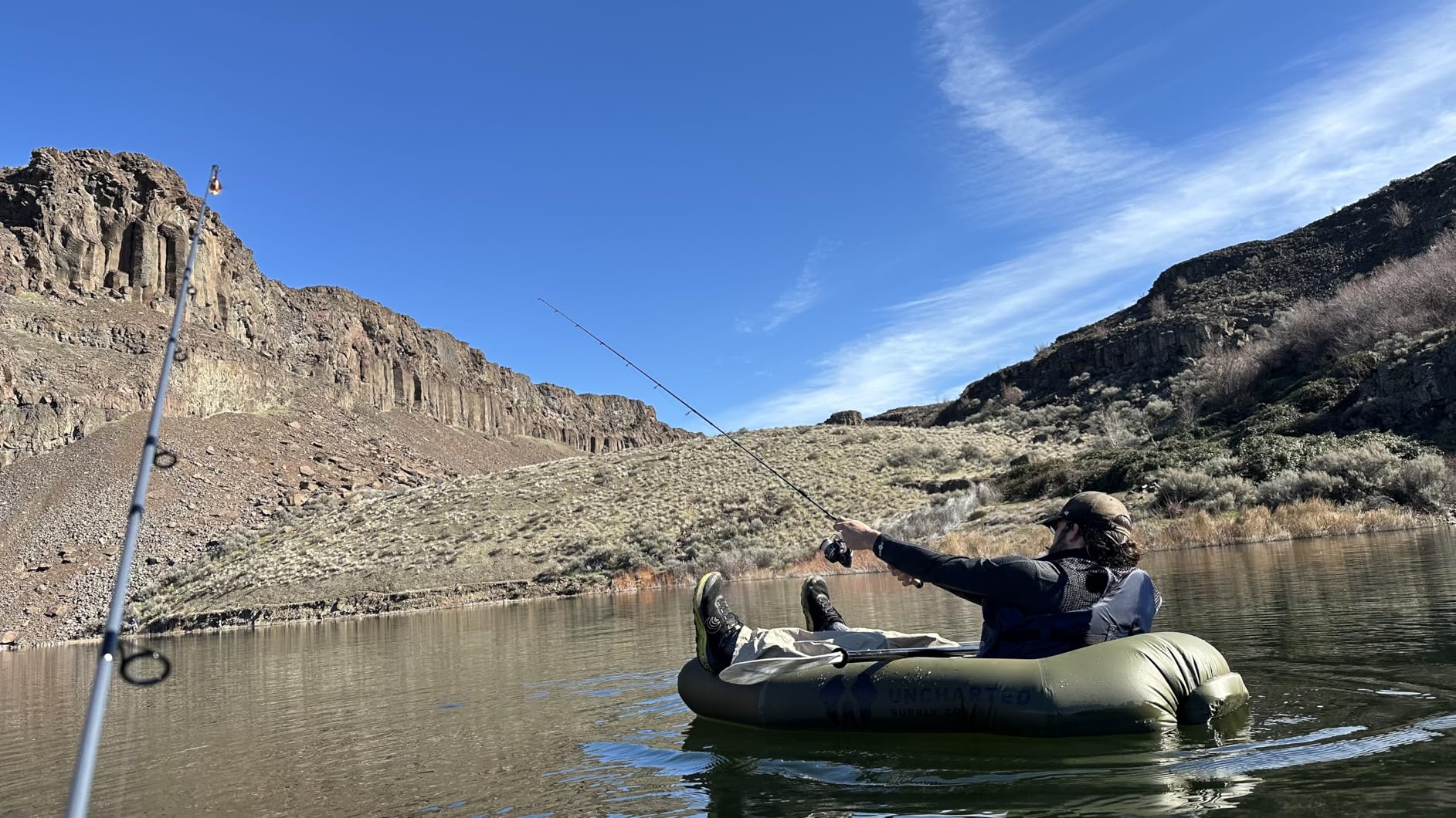 Uncharted Supply Co. Rapid Raft - Lightweight Inflatable Pack Raft for Survival, Emergency Preparedness, Fishing, and Camping customer photo 2