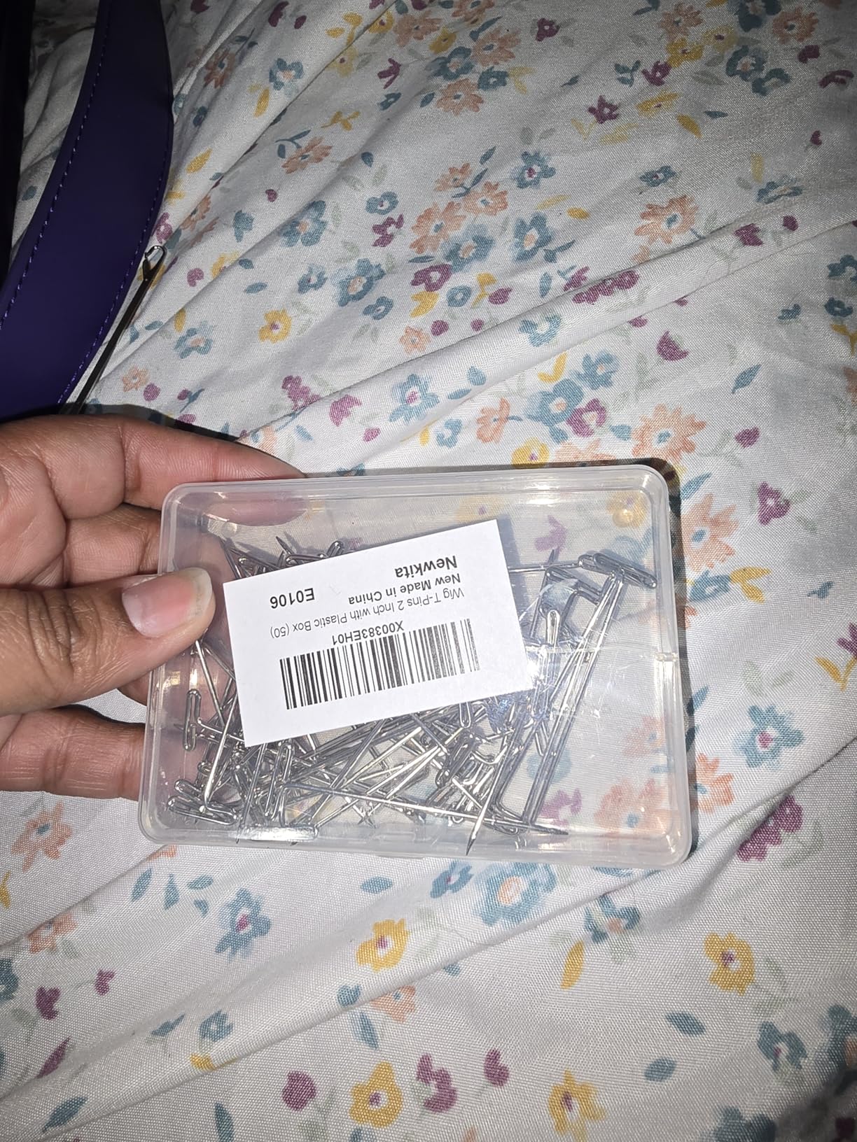 T-Pins, 50 Pack 2 Inch - T-Pins for Knitting, Wigs, Sewing & Office Wall customer photo 2