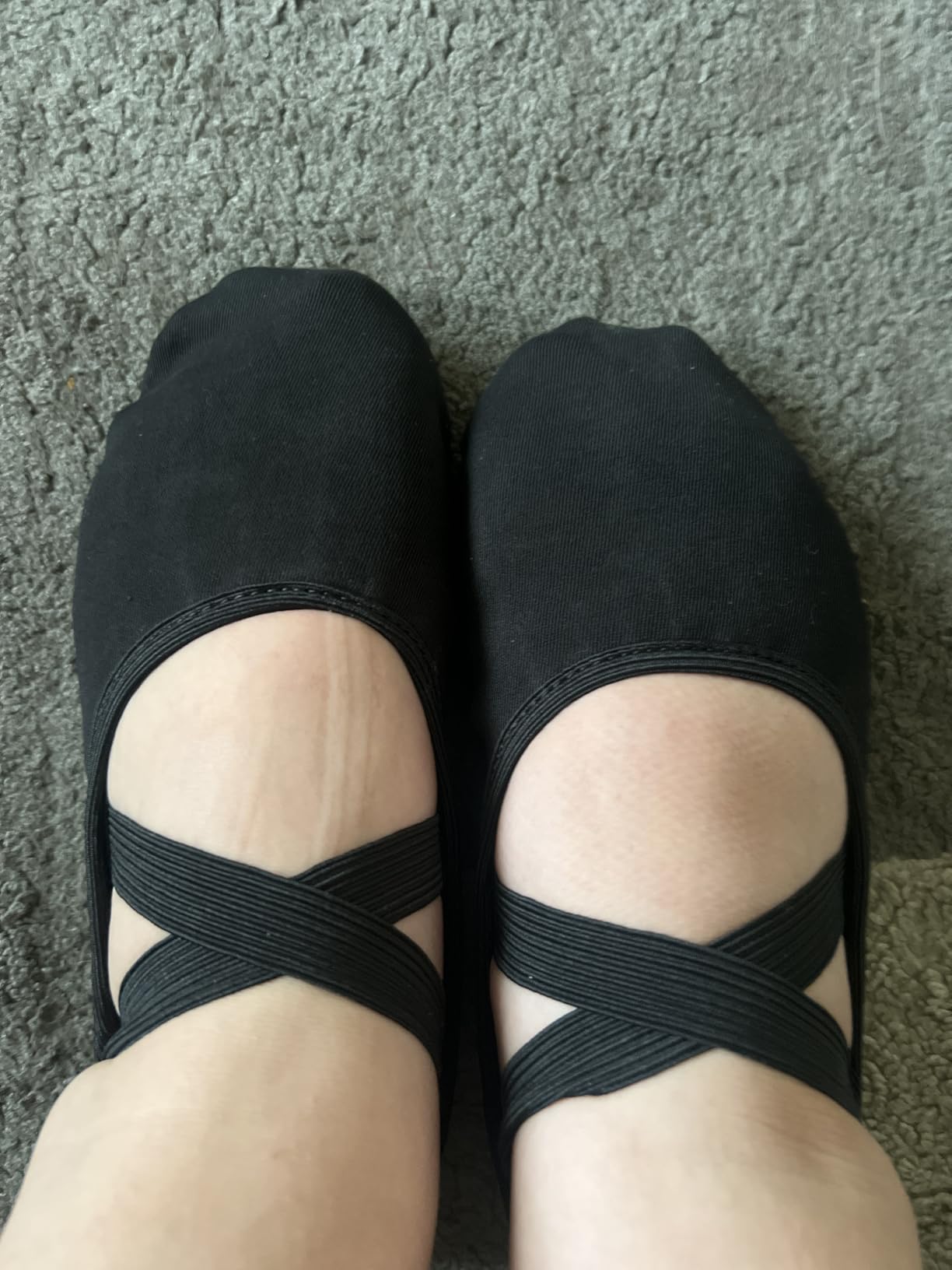 Stelle Women Ballet Shoes Highly Stretch Canvas Adult Ballet Slippers Split Sole Yoga Dance Shoe for Girls Boys customer photo 2