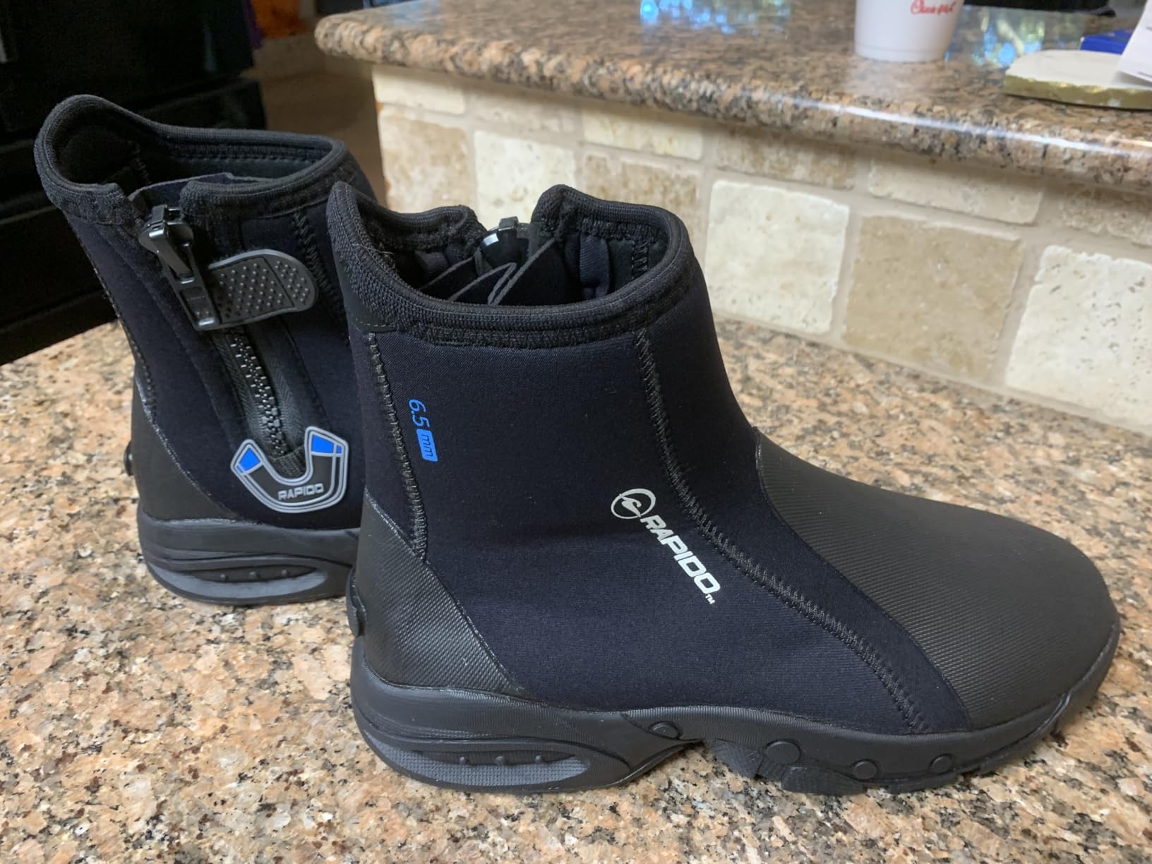Phantom Aquatics Rapido 6.5mm Propel Hard Sole Scuba Diving Boot customer photo 2