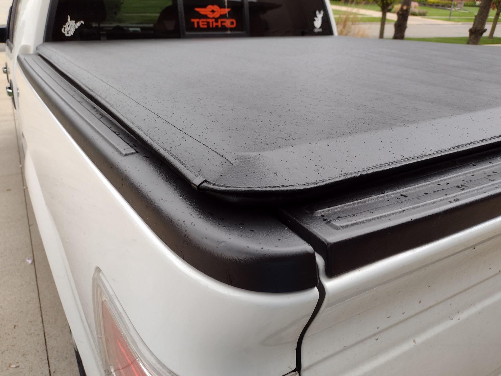 MaxMate Soft Roll-up Truck Bed Tonneau Cover Compatible with 2021-2026 Ford F-150; Lightning | 5.5' (67