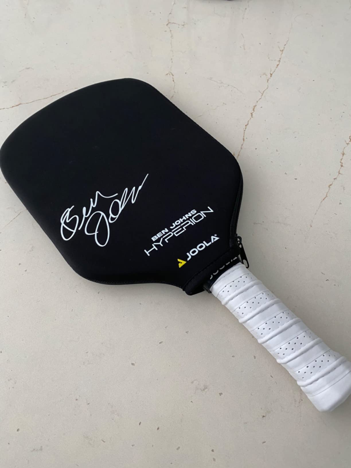 JOOLA Ben Johns CAS 16mm Carbon Fiber Pickleball Paddle - CAS Surface Tech - Control & Power Paddle - USAP Approved - Aero Curve - Feel-Tec Pure Grip - NFC Chip customer photo 2