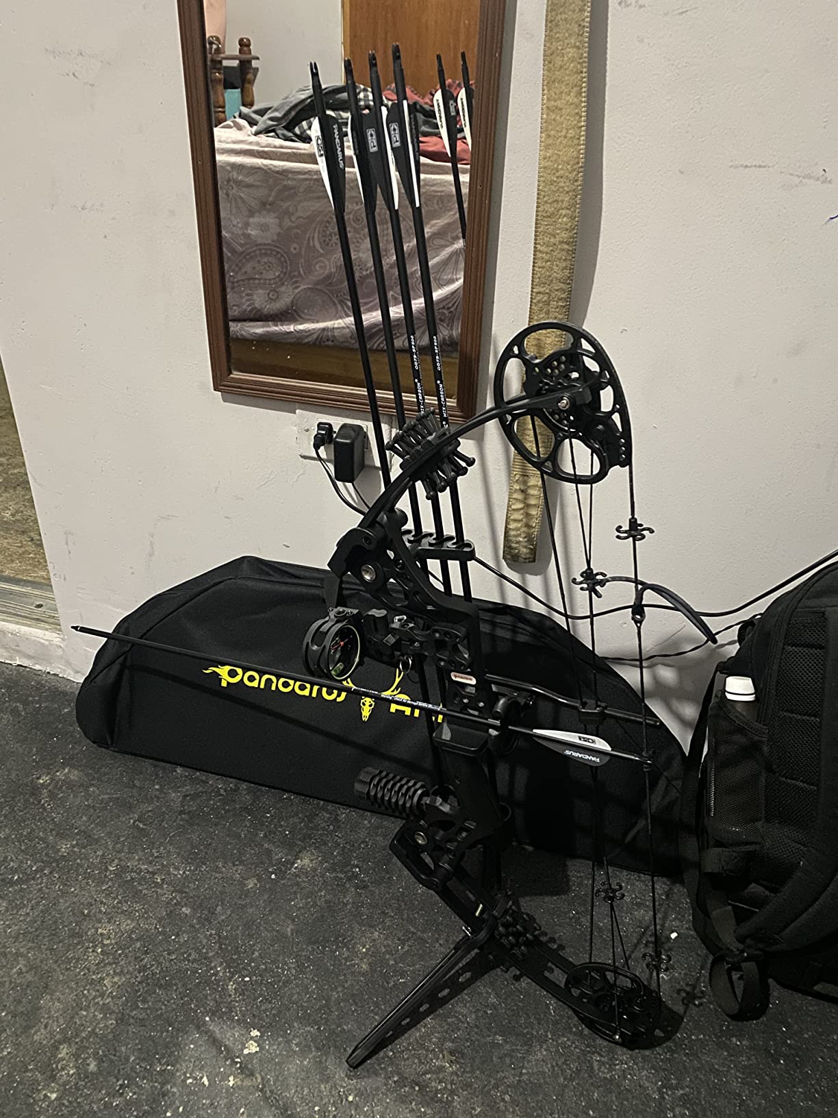 Compound Bow Set 15-45lbs for Beginner and Teens - Adjustable 18