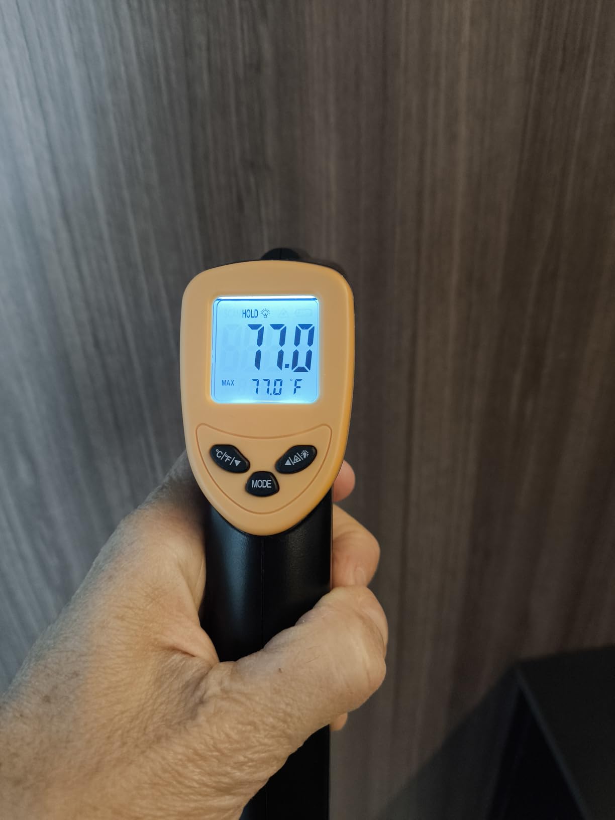 Etekcity Infrared Thermometer Laser Temperature Gun 774, Meat Food Candy Oven Thermometer for Griddle Accessories, Heat Gun for Cooking Refrigerator Tools, Adjustable Emissivity & Max Measure customer photo 1