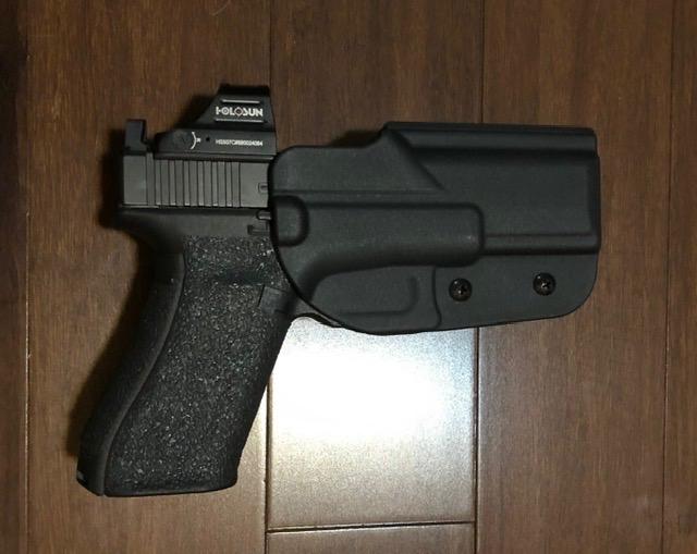 Glock 17 OWB Holster - USA Made - Fits Glock 17 22(Gen 3-5) 31(Gen 3-4), Shadow Systems DR920 - Signature OWB Holster by Blade-Tech Holsters, Outside Waistband Open Carry customer photo 1
