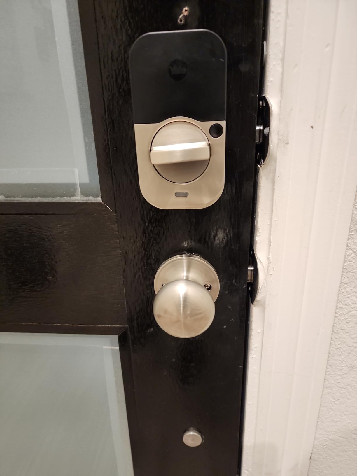 Yale Assure Lock 2 Keyless Entry Smart Deadbolt with Wi-Fi - Black Suede Electronic Door Lock with Keypad, Code Entry, Remote Access & Backup Key - Secure Smart Home Deadbolt, YRD410-WF1-BSP customer photo 2