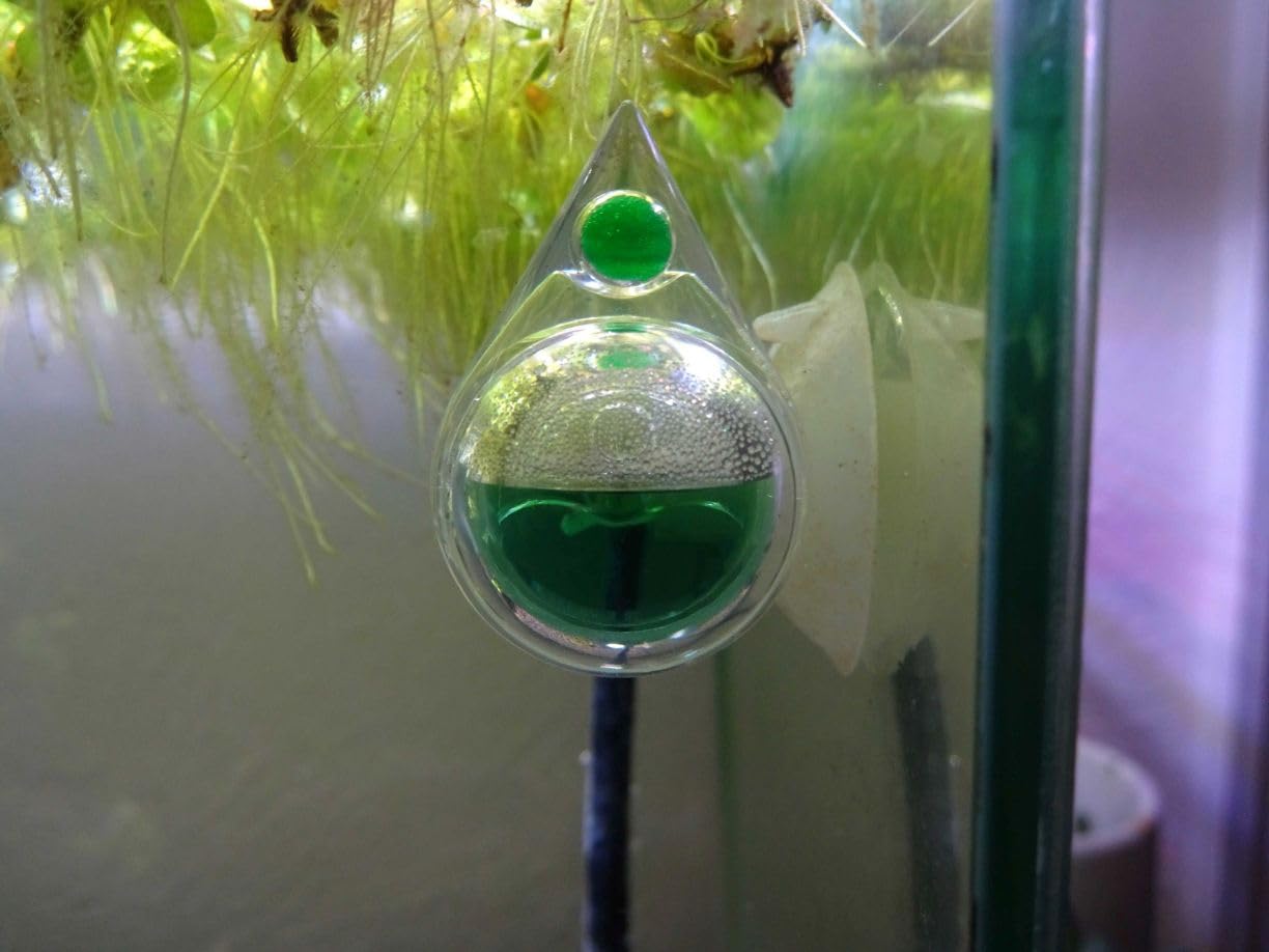 Aquatic CO2 Drop Checker Detachable Tear Drop Shape Without Solution, Upgraded Version customer photo 1