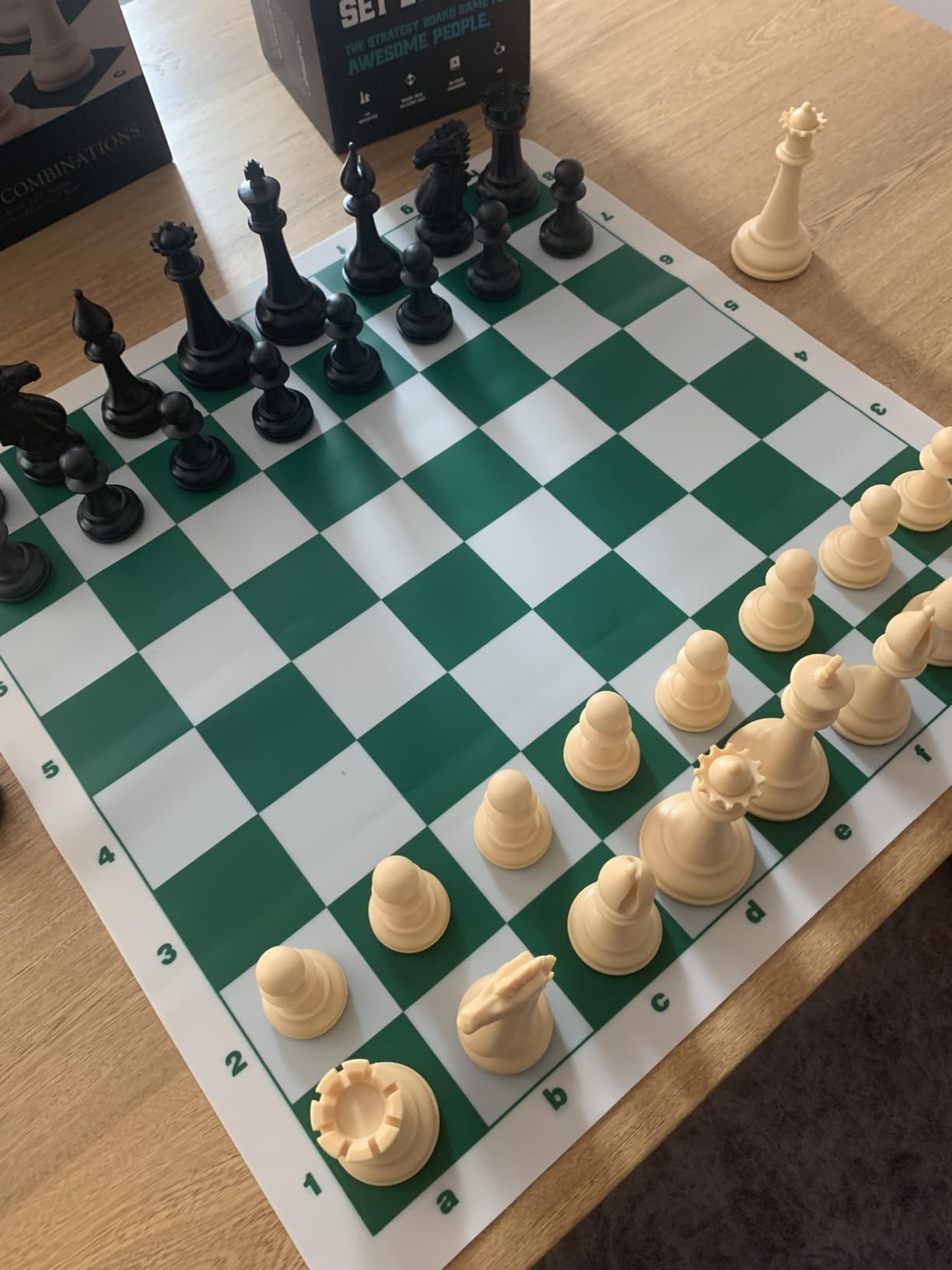 Best Chess Set Ever 4X Quadruple Weighted Tournament Chess Game (4.4