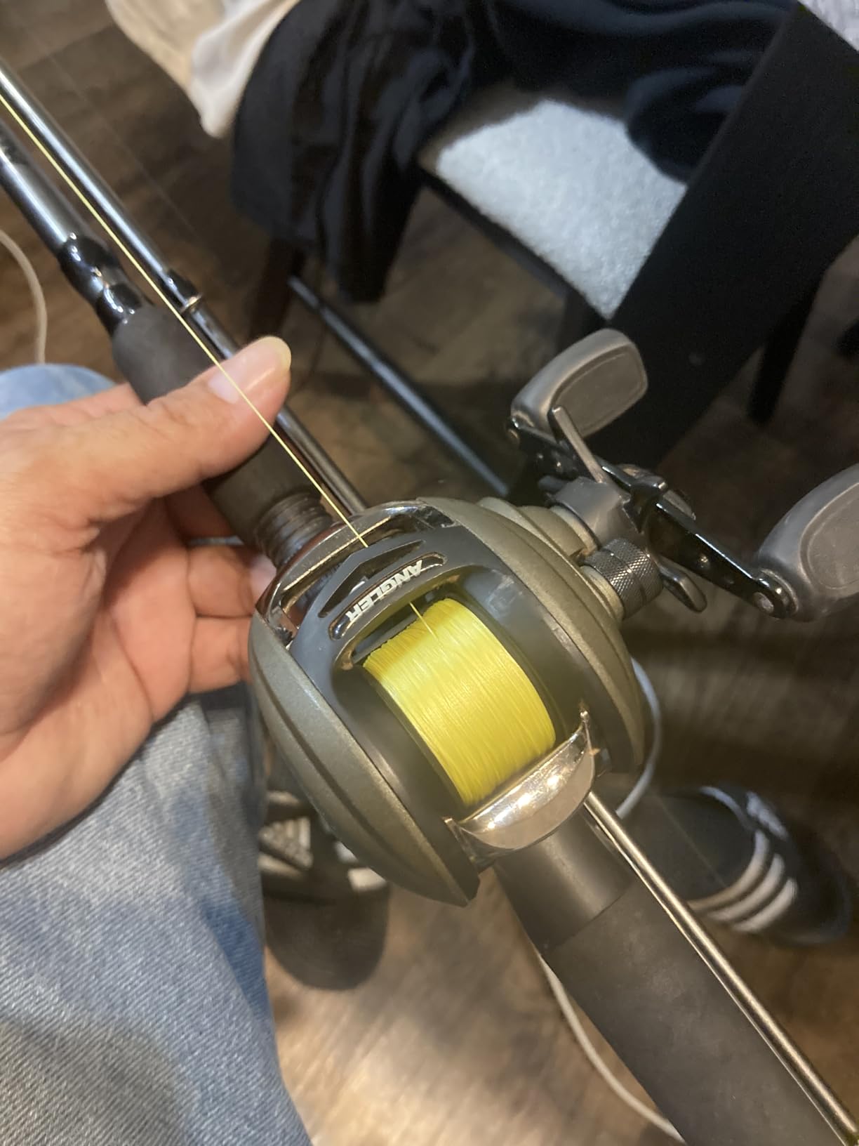 Beyond Braid Braided Fishing Line -Super Strong - Abrasion Resistant - No Stretch -Blue Camo, Moss Camo, White, Green, Pink, Blue, 4 Strand 8 Strand customer photo 1