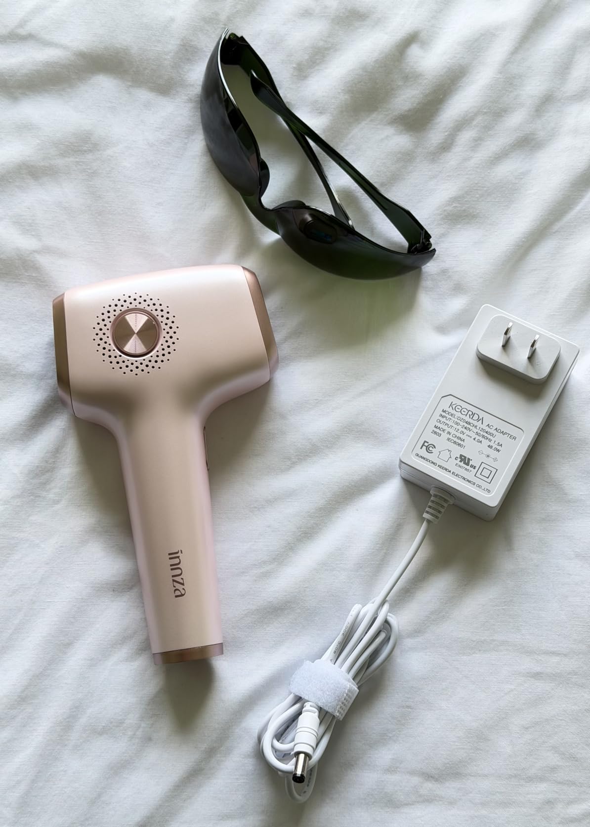INNZA IPL Hair Removal with Ice Cooling Care Function for Women | Long-Lasting Results, 999,999 Flashes Painless Hair Removal, for Armpits Legs Arms Bikini Line, Corded customer photo 1