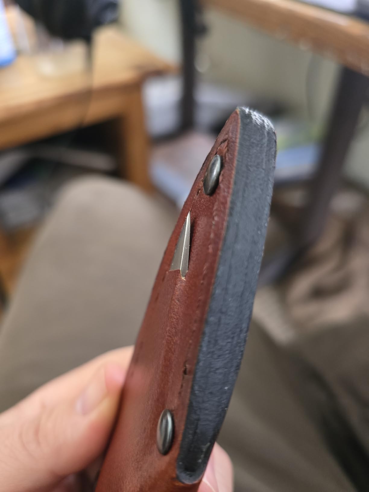 Old Timer 156OT Lil' Finger Fixed Blade with Full Tang Construction customer photo 1