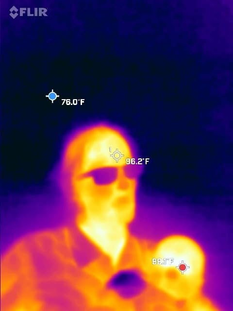 Edge Pro - Wireless Bluetooth Thermal Imaging Camera for Smartphones, Compatible with All iOS and Android Devices, 480x360 Super Resolution (160x120 Native IR) customer photo 2