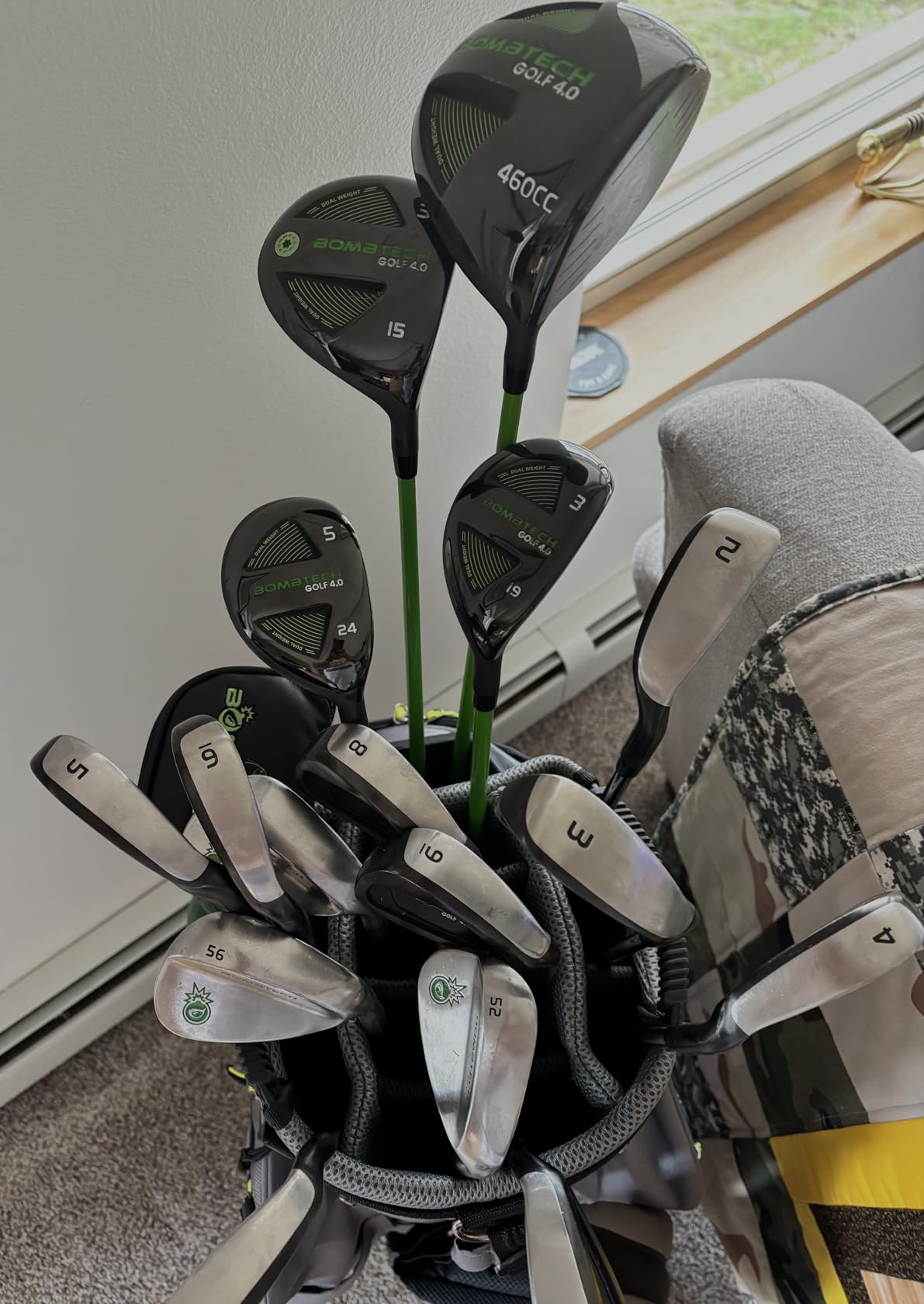 BombTech Golf - Premium Golf 4.0 Iron Set - Right-Handed Irons Include 4, 5, 6, 7, 8, 9, PW customer photo 2