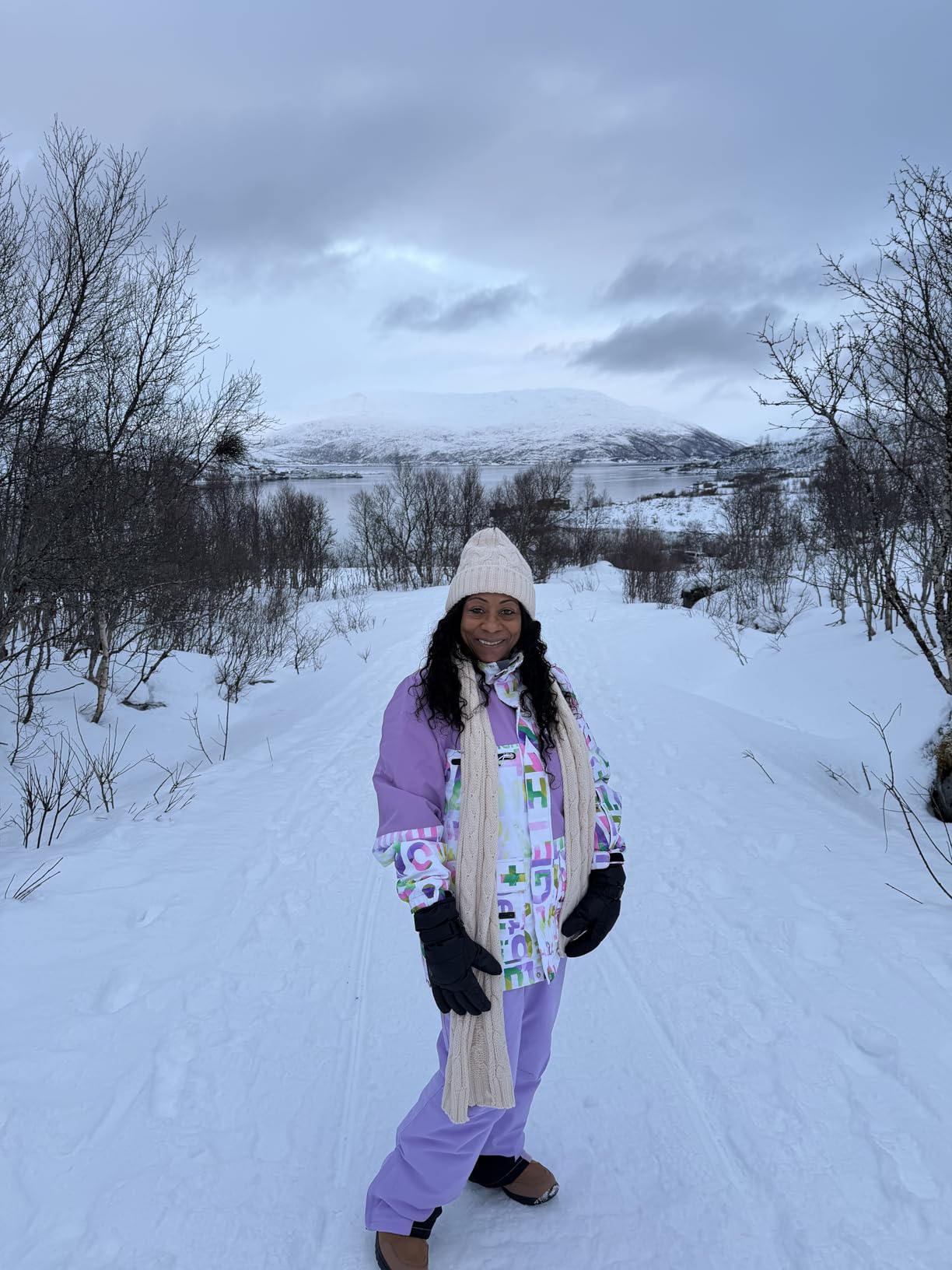 Women's Winter Skisuit Waterproof Windproof Ski Jacket and Pants Insulated Snowsuit Snowboarding Coat customer photo 1