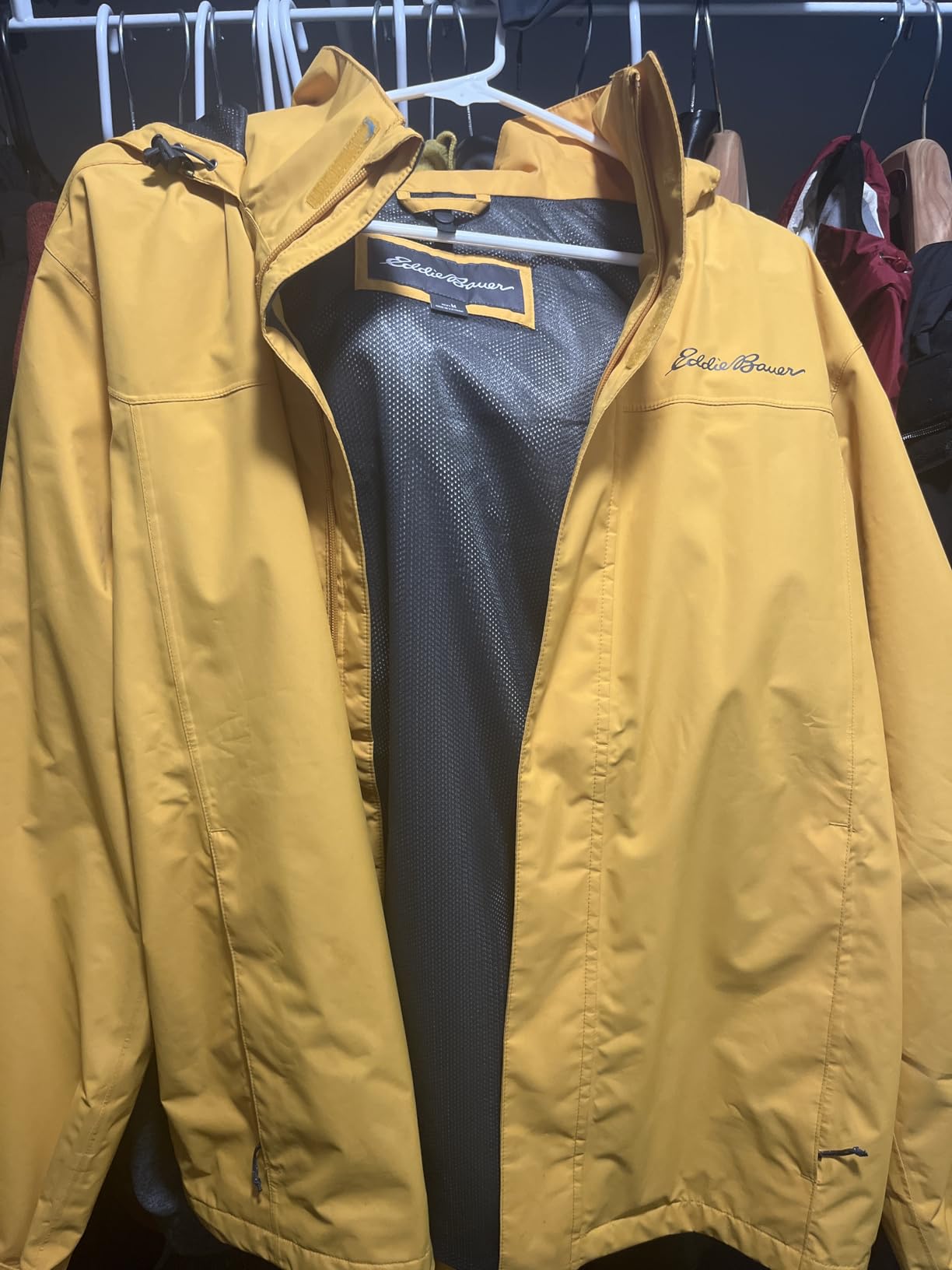 Eddie Bauer Mens Packable Rainfoil Jacket customer photo 1