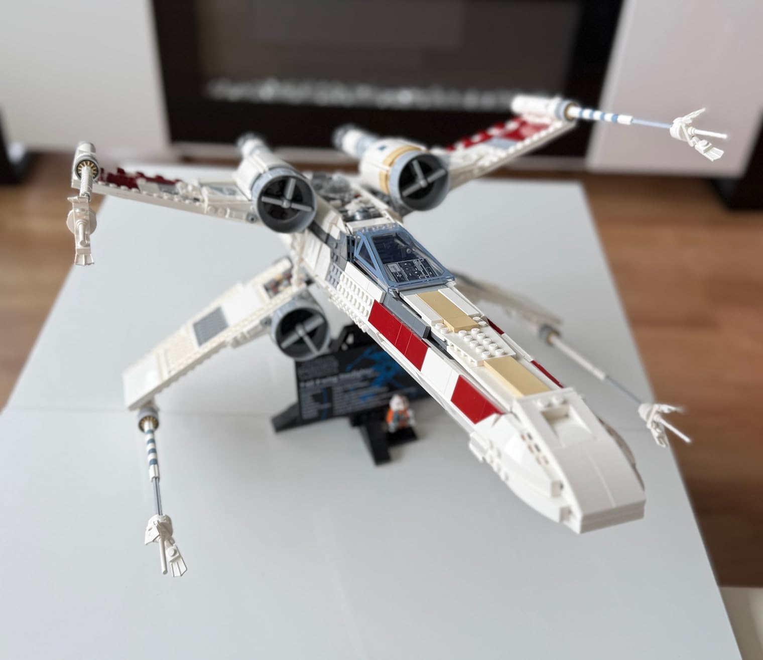 LEGO Star Wars Ultimate Collector Series X-Wing Starfighter Building Set for Adults, Star Wars Collectible for Build and Display with Luke Skywalker Minifigure, Fun Gift Idea for Fans, 75355 customer photo 1