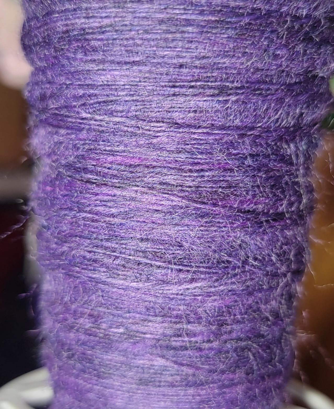 Winner's Circle Superfine Merino Fiber for Spinning & Felting. Super Soft Combed top roving in Stunning Color Blends, Leviathan customer photo 1