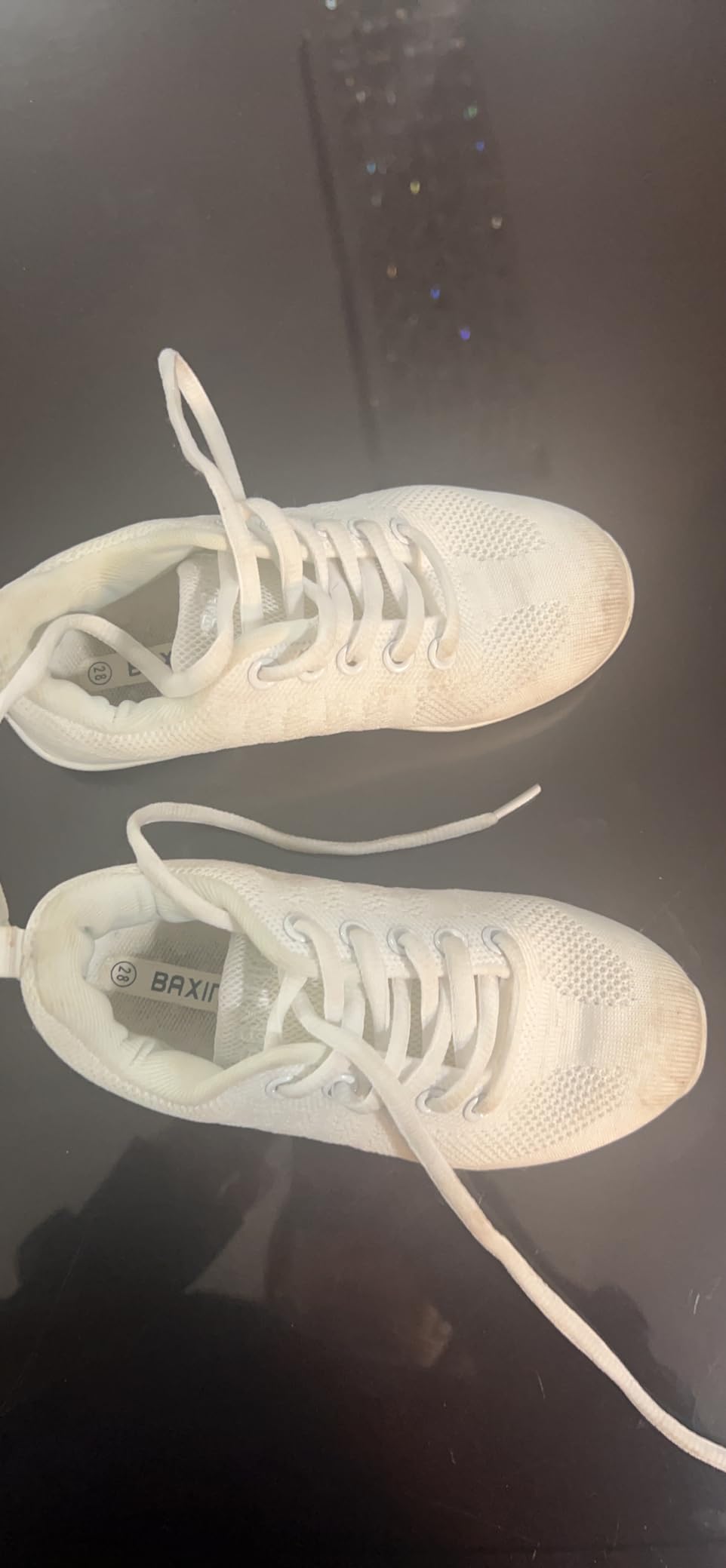 Girls White Cheerleading Shoes Lightweight Competition Tennis Shoes Women Hip Hop Gymnastics Dance Sneakers customer photo 2