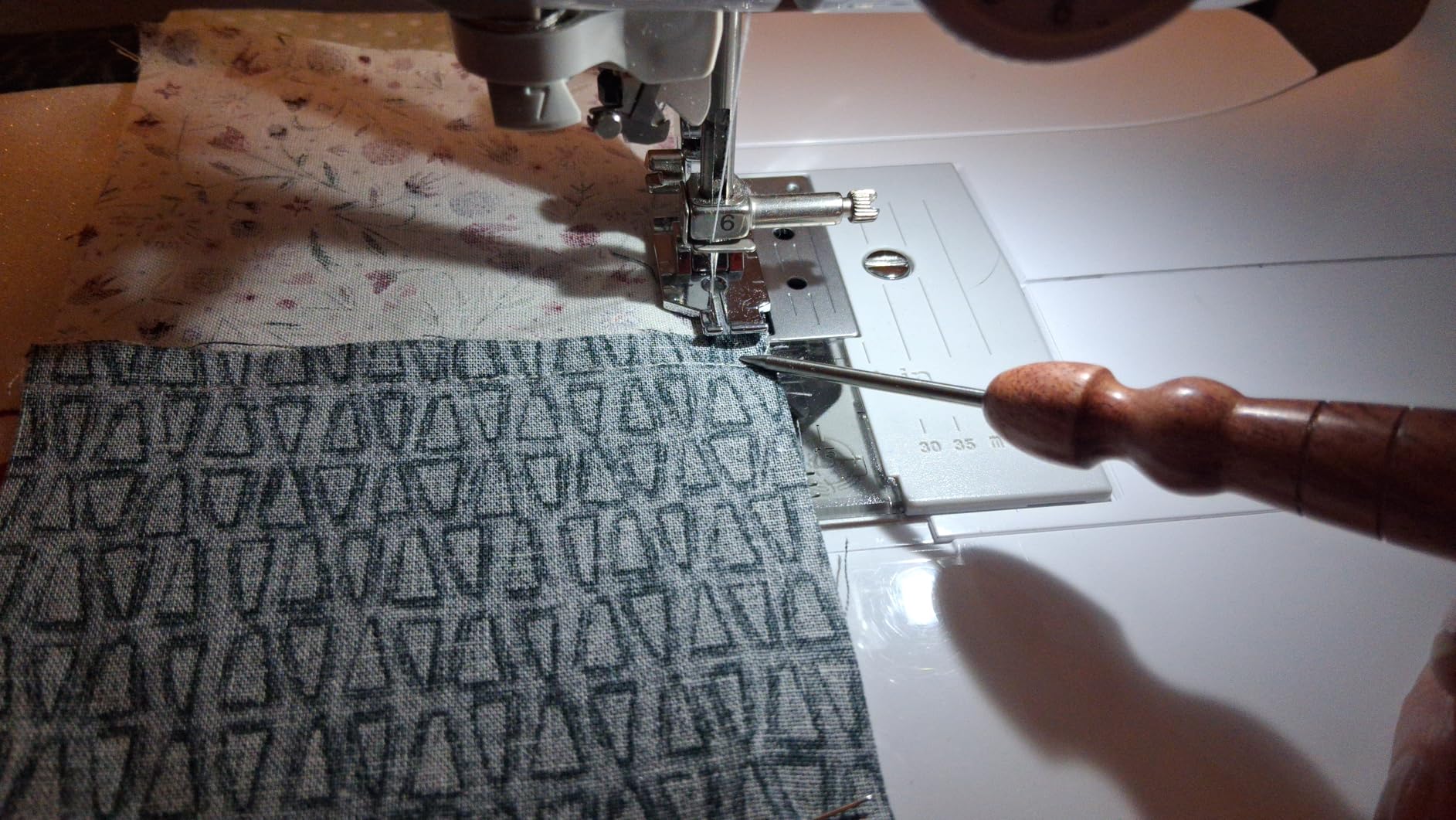 Savina Stiletto & Pressing Tool - Essential Quilting/Sewing Tool Stiletto, Presser - Precision Placement Tool for Getting Seams to Lay Correctly customer photo 2