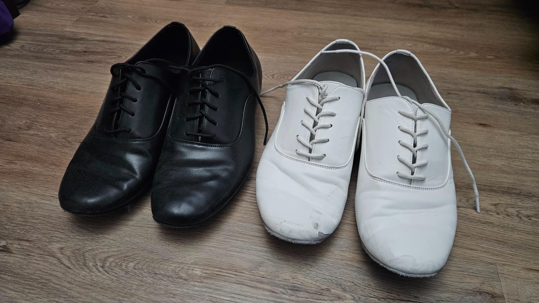 Men's Latin Dance Shoes 1 Inch Leather Sole Ballroom Salsa Tango Waltz Character Shoe customer photo 2
