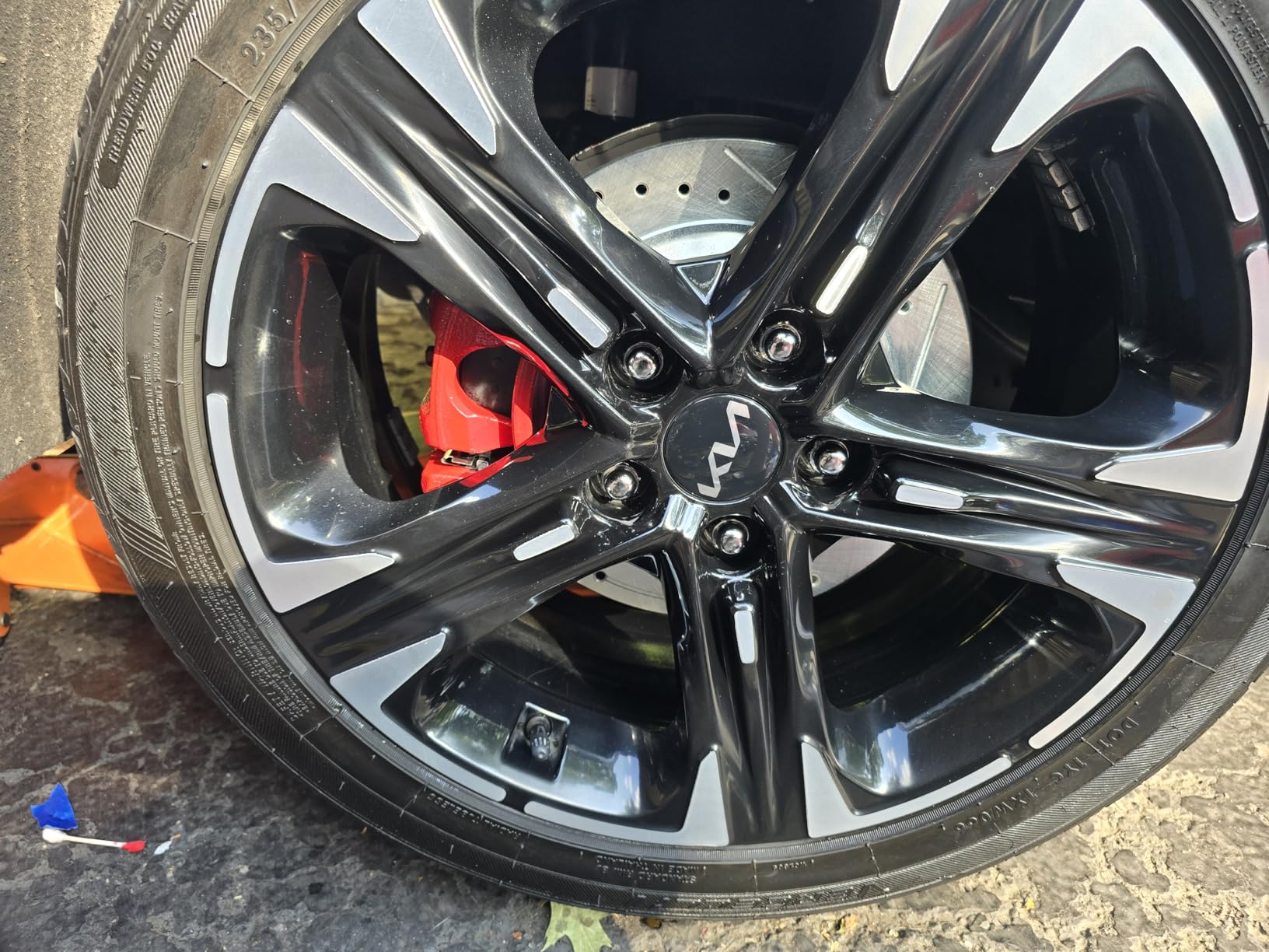 PowerStop Z23 Performance Brake Pad & Rotor Kit Front & Rear K8809 | Hyundai Sonata, Kia K5 Carbon Fiber Ceramic Brake Pads + Drilled & Slotted Rotors customer photo 1