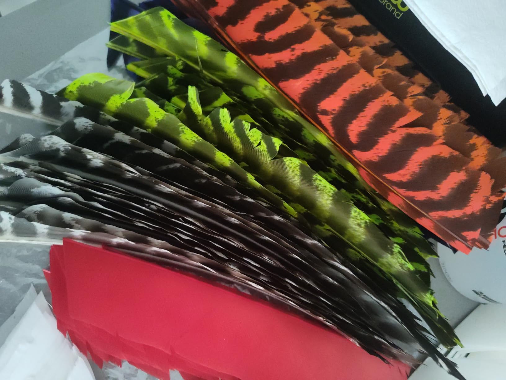 Jacquard Acid Dye 6 Color Neon Set - 1/2 Oz Net Wt Each Color- for Wool Silk Feathers and Nylons Brilliant Colorfast Highly Concentrated customer photo 2
