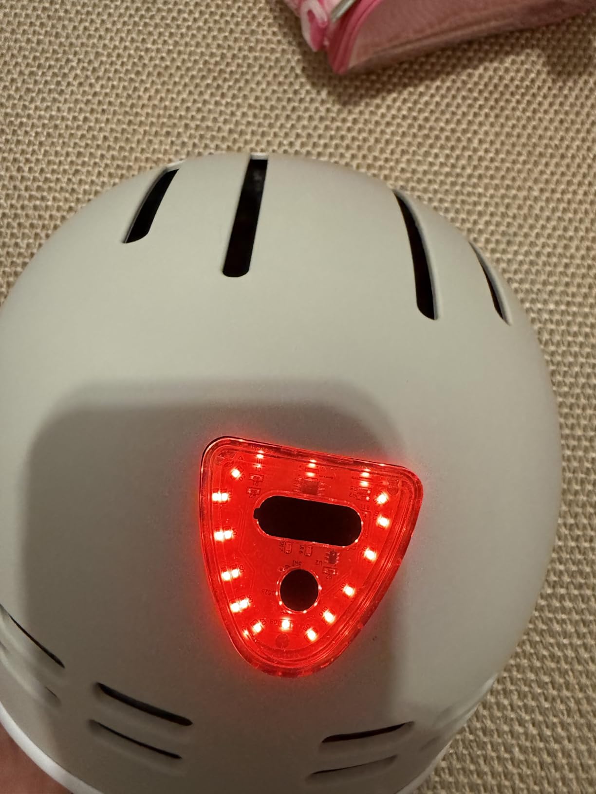 Exclusky Bike Helmet for Adults,Adjustable Cycling Helmet for Men & Women Safety Certified Bicycle Helmet for Commuting, Road Biking, Skating with USB Rechargeable Rear Light customer photo 2