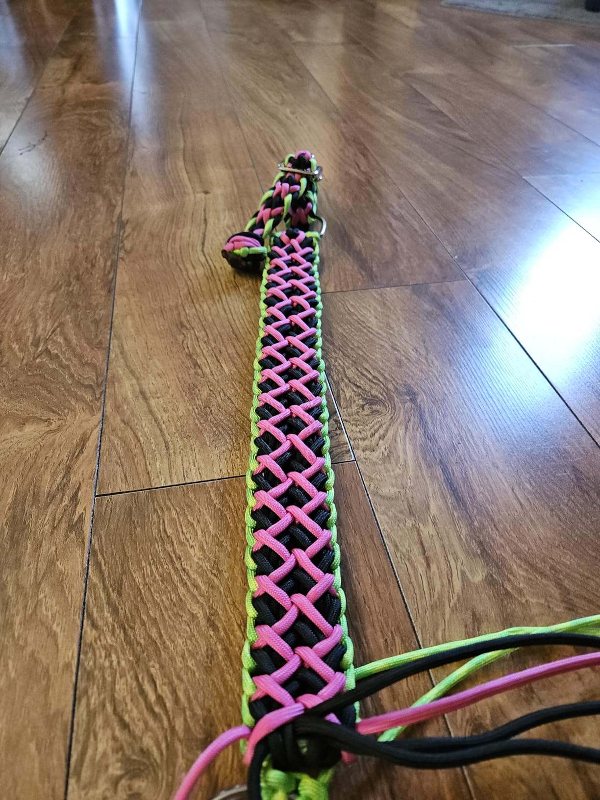TECEUM Reflective Paracord Rope 1000ft/200ft/100ft/50ft - 40+ Colors - Glow in The Dark - para Cord - Utility Rope for Survival, Hunting & Camping Gear customer photo 1