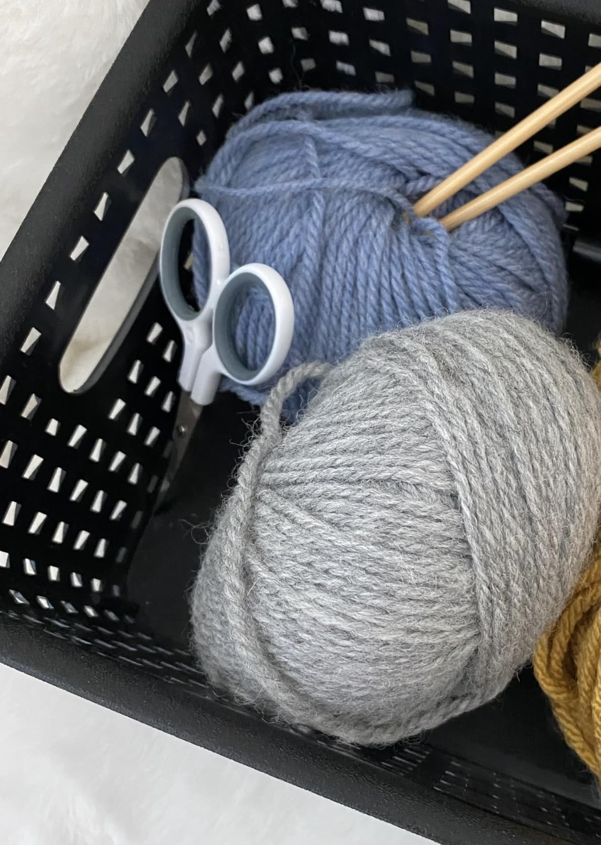 100% Merino Wool Yarn, 3-Ply Luxurious and Soft Yarn for Hand Knitting & Crocheting (Beige, 1Ball) customer photo 2