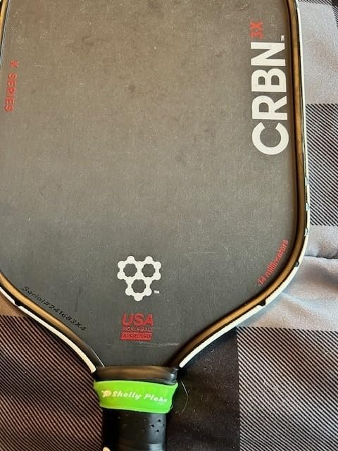 CRBN Pickleball X Series Power Paddle - Carbon Fiber Pickleball Paddle with Foam Injected Edges for Expanded Sweet Spot customer photo 2