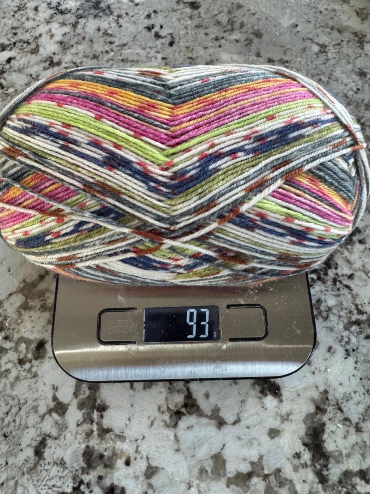 Opal 4ply Sock Yarn According to Hundertwasser Collection, 75% Wool 25% Polyamide Space Dyed Colourful Yarn for Knitting & Crocheting 100g/3.53oz (#2107) customer photo 2