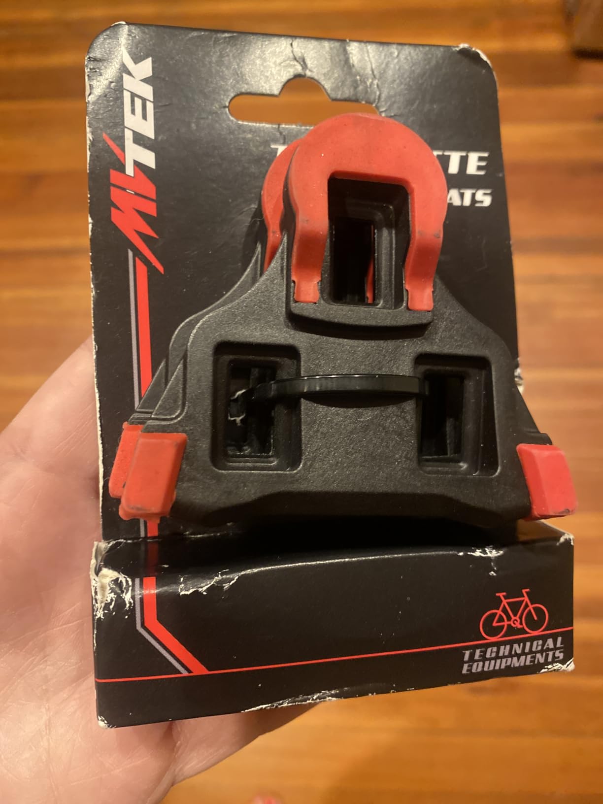 Shimano SM-SH10 SPD-SL Cleats 0 Degree Float (Fixed/No Float) customer photo 2
