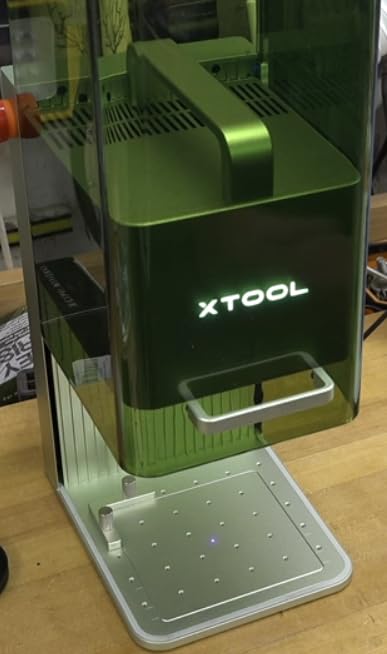 xTool F1 2-in-1 Dual Laser Engraver, Lightning Speed Portable Laser Engraving Machine, HD Laser Engraver for Jewelry, Metal, Wood, Leather customer photo 2