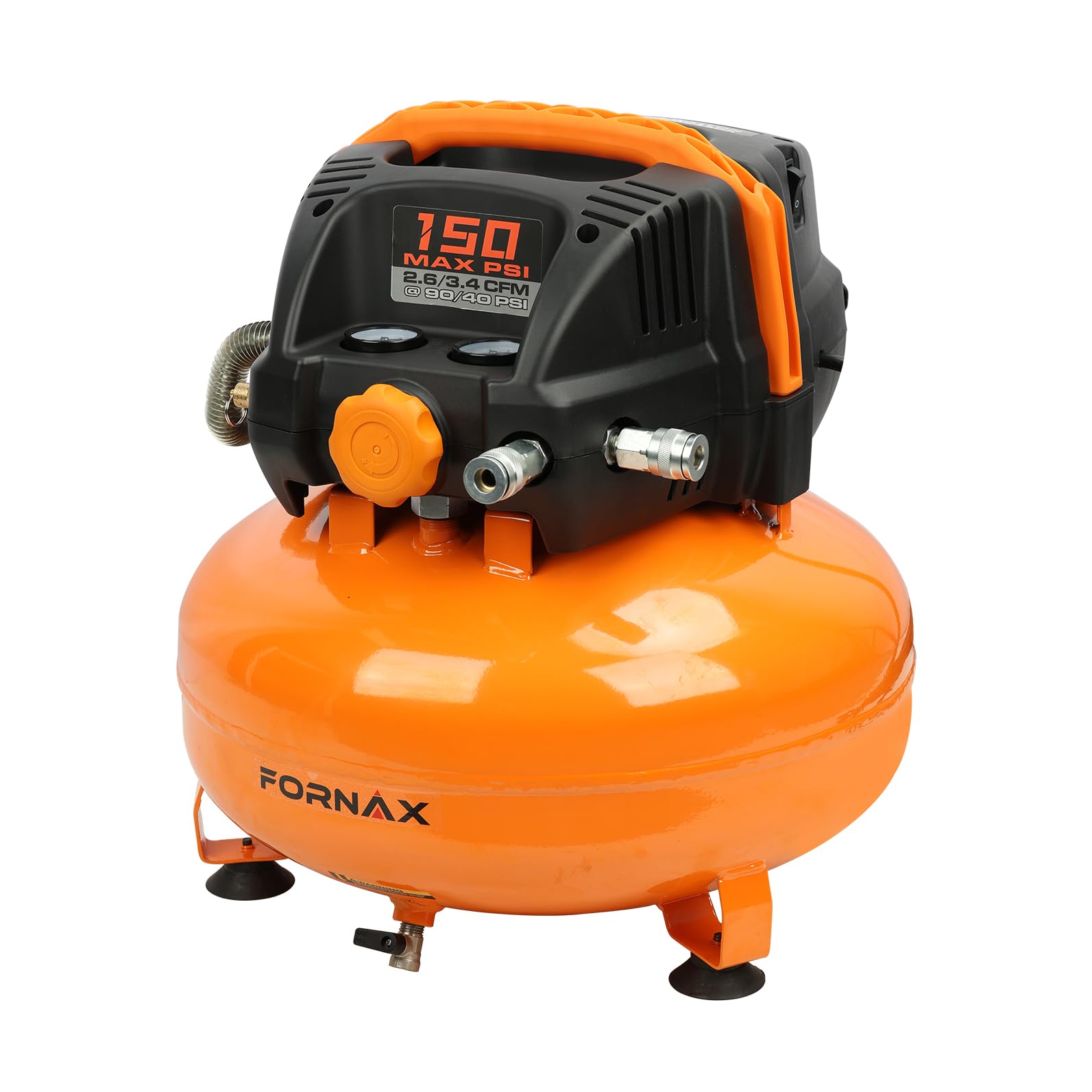 FORNAX Pancake Air Compressor, 6 Gallon Portable Electric, 150 PSI, Oil-Free customer photo 1