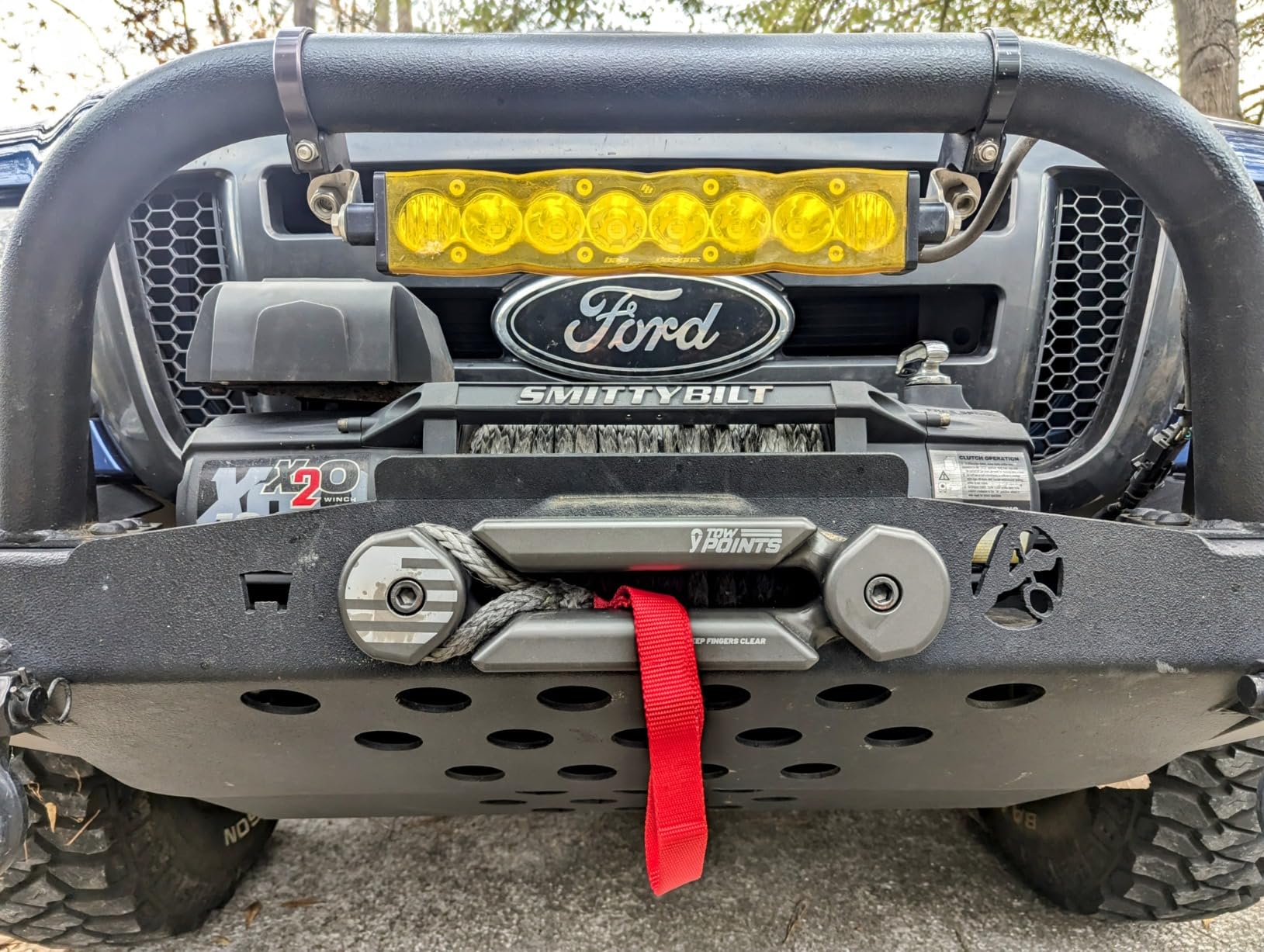 Yankum Groove Winch Fairlead - Synthetic Rope Compatible, Hawse Style, 10