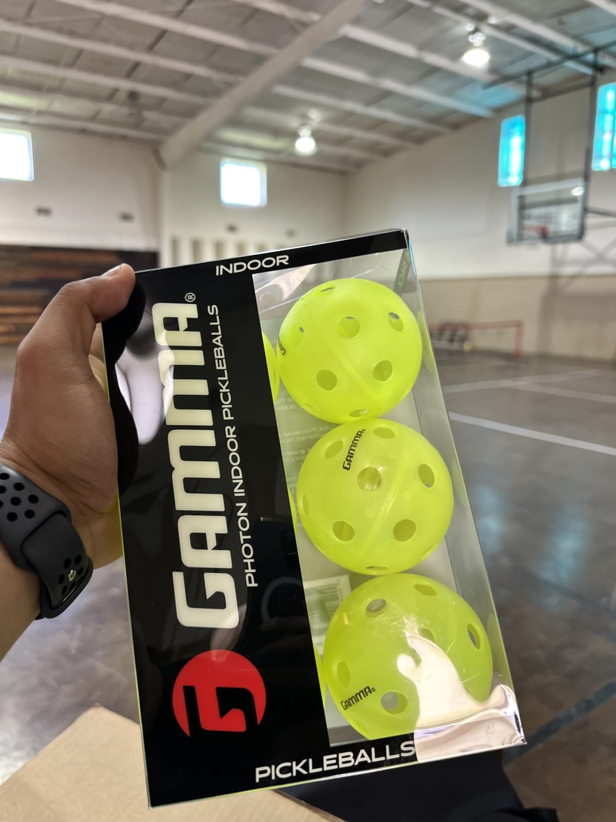 Gamma Sports Photon Indoor Pickleball Balls, USAPA Approved, Pickleball Accessories, Pack of 03 customer photo 2