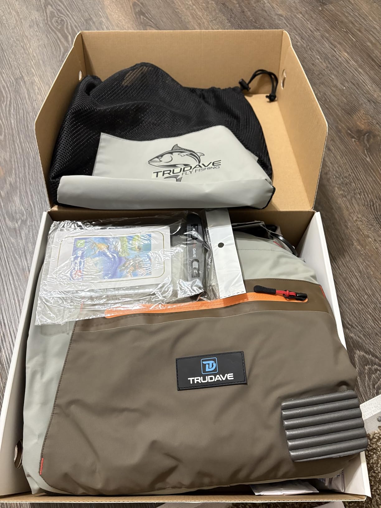 Trudave Fishing Waders, Waterproof Chest Waders for Men & Women, Lightweight Insulated Stockingfoot Waders Breathable Fly Fishing Waders for Fishing Hunting customer photo 1