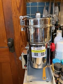 Grain Mill 150g, flour mill grinder for home, Electric Stainless Steel Grain Grinder for Wheat, Spices, coffee, Corn and Other Dry Food Grinders for Kitchen customer photo 1