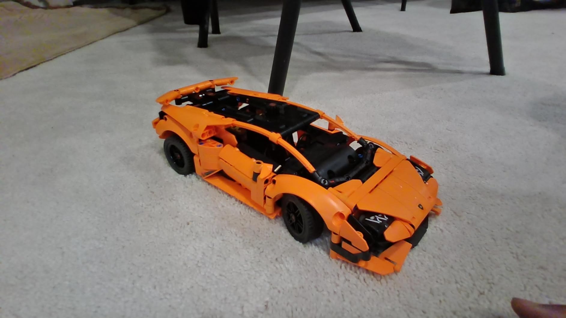 LEGO Technic Lamborghini Huracán Tecnica Orange Toy Cars - Building Toys for Kids, Boys & Girls, Ages 9+ - Lamborghini Toy Car W/ V10 Engine & Steering - Gift Ideas for Birthdays - 42196 customer photo 1