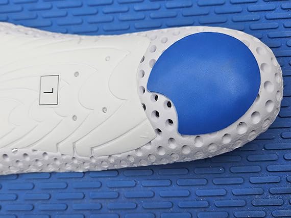CURREX ActivePro Insoles for Walking, Working, Standing, Dance, Running & Other Sports Shoes, Arch Support Inserts to Help Reduce Fatigue & Ankle & Heel Pain for Men & Women (Medium Arch, Small) customer photo 2