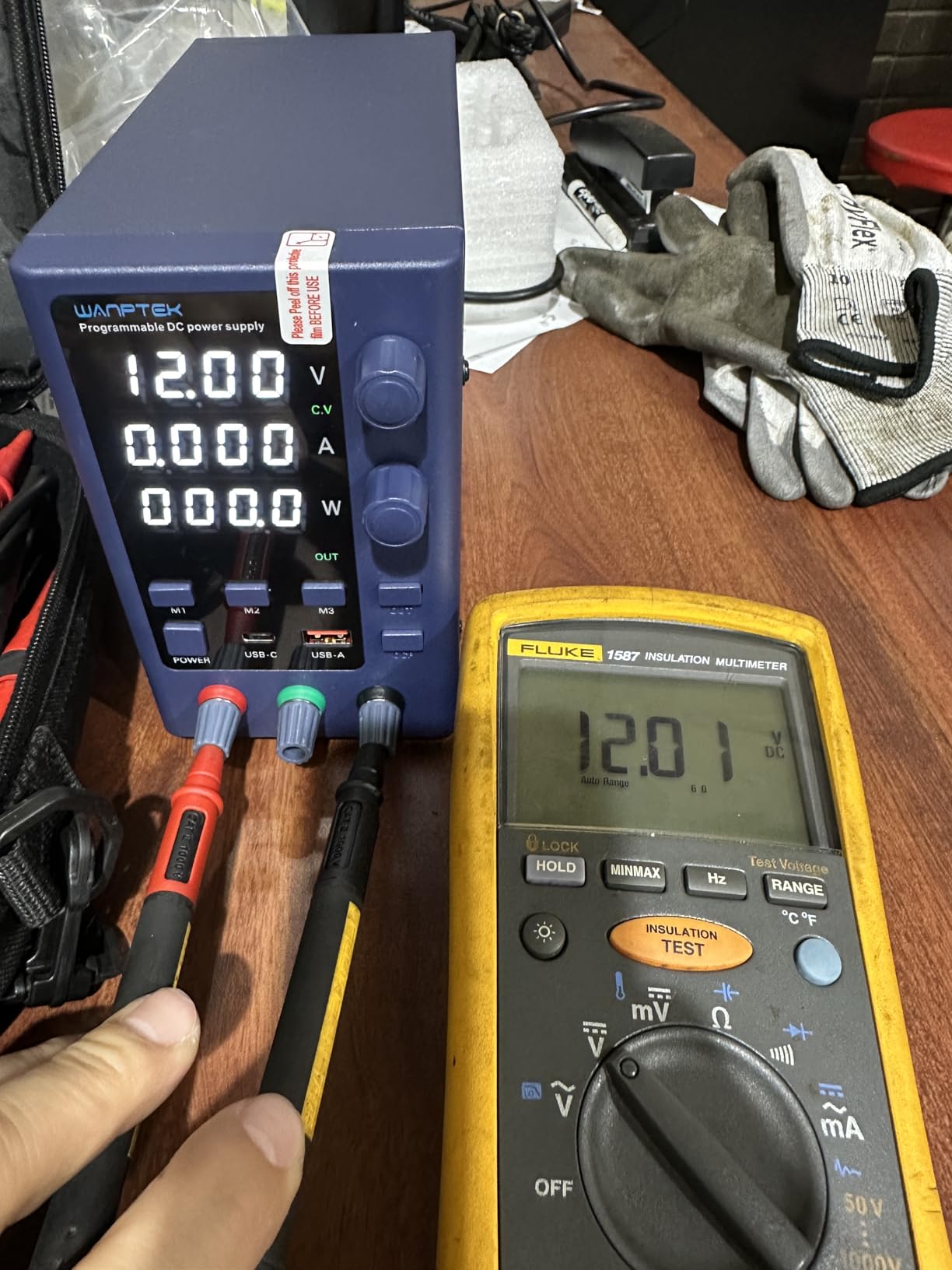 DC Power Supply Variable 0-32V 0-10A, Bench Power Supply Adjustable with Memory Storage, USB-A&Type-C Fast Charge, OCP&Output Function and 4-Digit LED Display customer photo 2