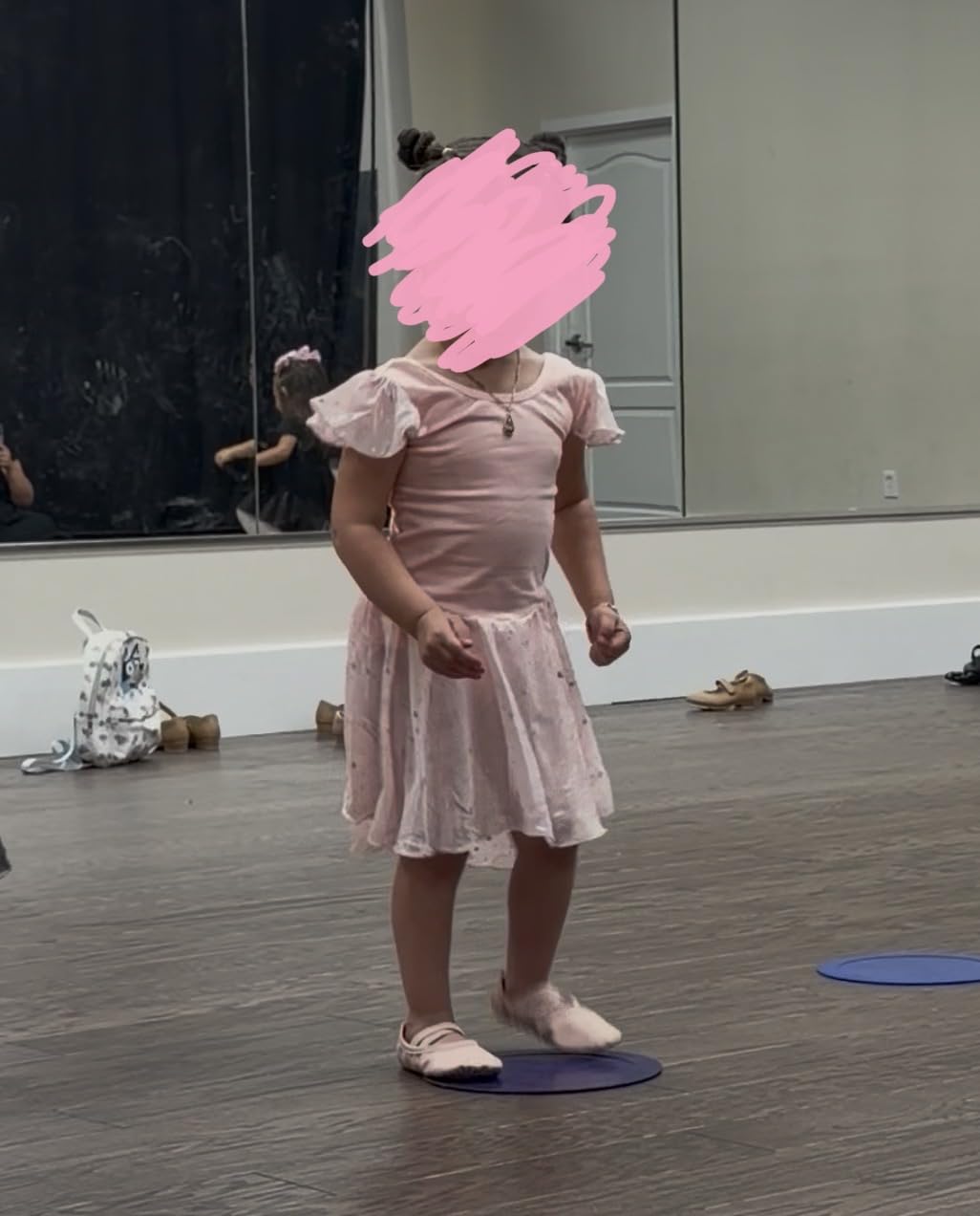 Girls Ballet Leotards Toddler Shiny Dance Leotard Dresses with Ruffle Sleeve customer photo 1