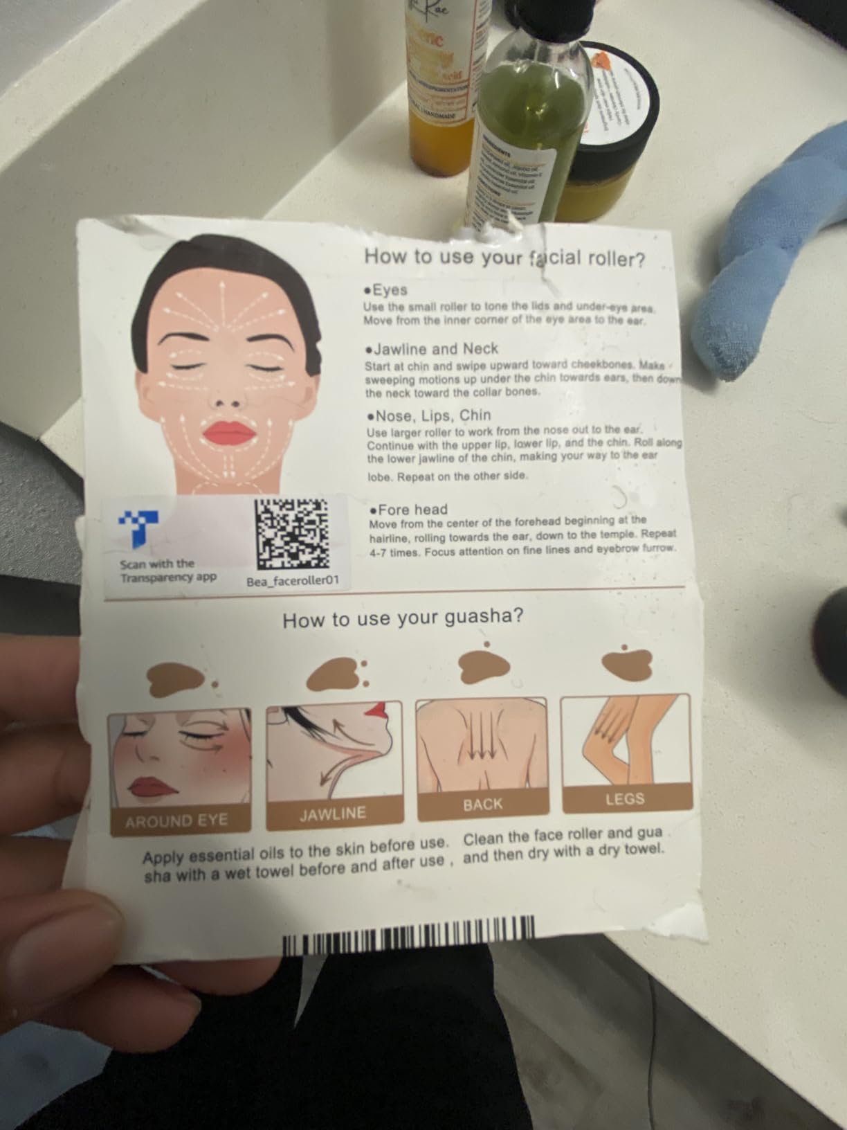 Bealihelp Face Roller and Gua Sha, Stainless Steel Facial Roller and Guasha Tool for Face, Skin Care Roller for Wrinkles and Lifting, Improve Puffiness, Metal Face Massager for Eyes, Neck Tighten customer photo 1