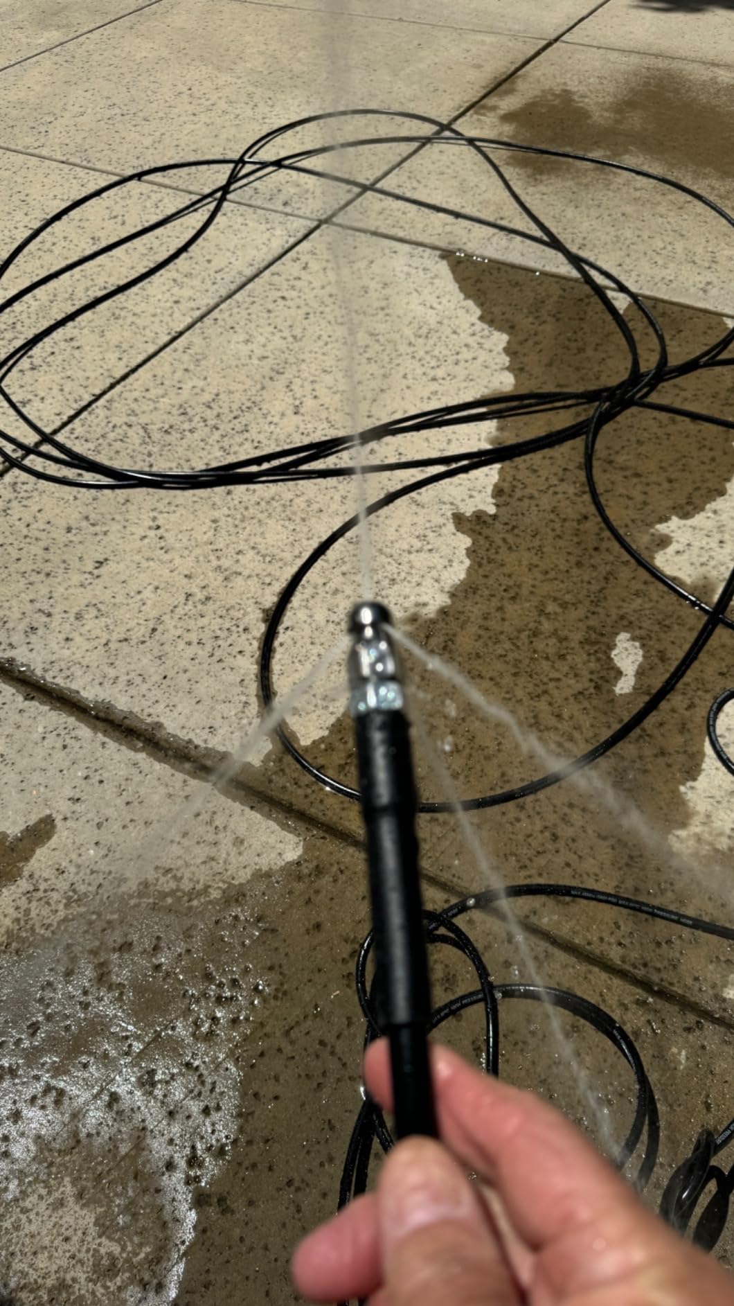 Houseables Hydro Jetter, Hydro Jet, Sewer Jetter Kit for Pressure Washer, Water Jet Drain Cleaner customer photo 1
