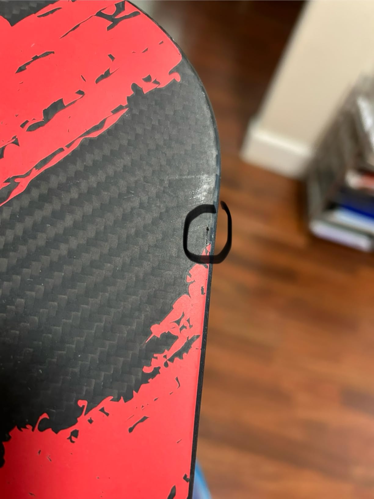 Warping Point Ascent Pickleball Paddles| Carbon Fiber Pickleball Racket with Aero Throat | Textured Grit Surface | Hexa Polymer Core | Designed for Swing Speed and Maneuverability customer photo 2