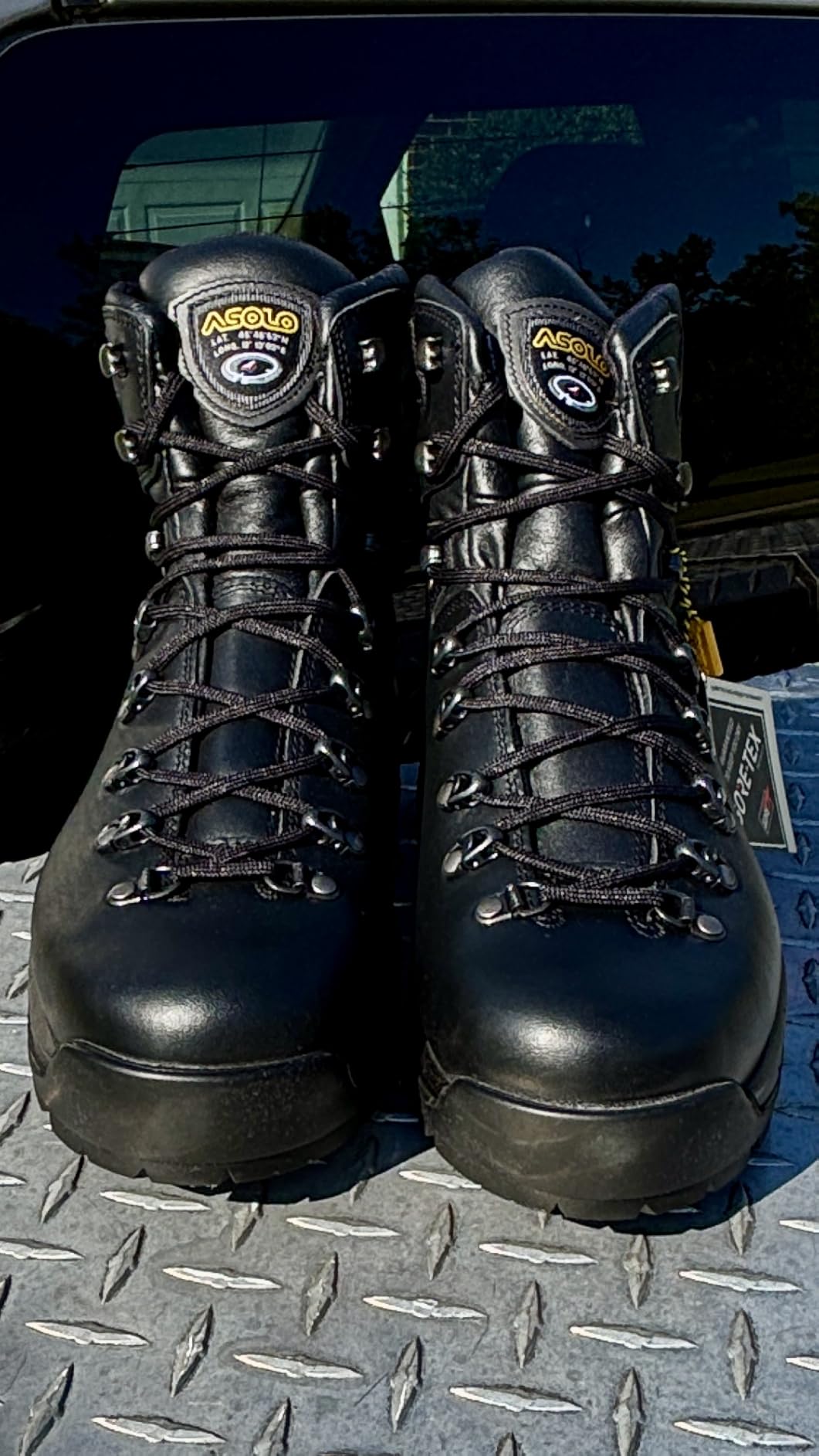 ASOLO Men's TPS 520 GV Evo Waterproof Round Toe Backpacking Boots - Full-Grain Leather Hiking Boots with Vibram Sole customer photo 1