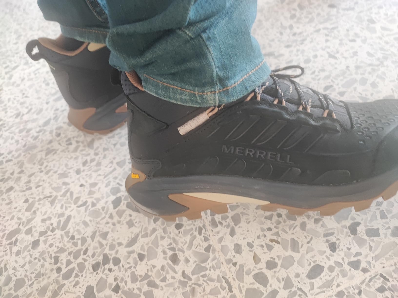 Merrell Men's Moab Speed 2 Leather Mid Waterproof customer photo 2