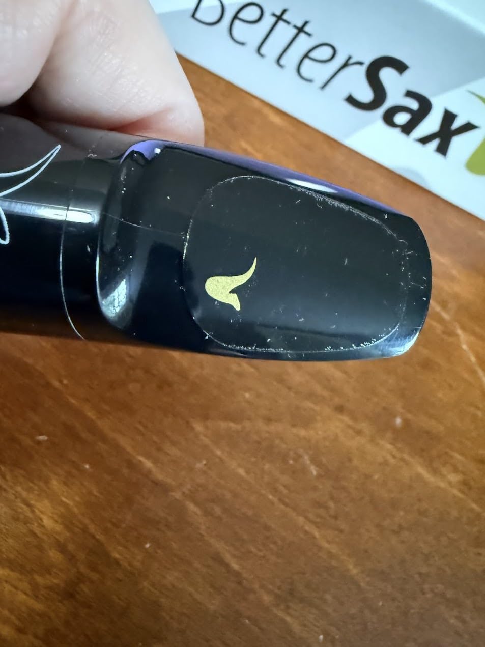 BetterSax Classic Alto Saxophone Mouthpiece Made in the USA, Hand-Finished, Reed Friendly customer photo 1