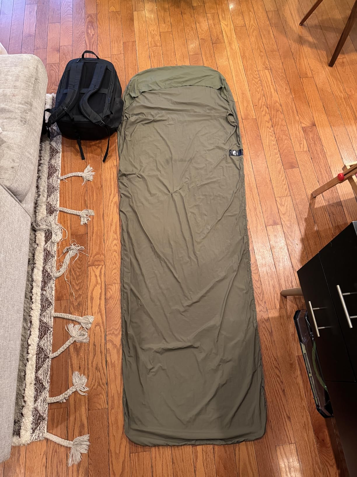 Naturehike 4.5oz Ultralight Washable Sleeping Bag Liner, Lightweight Adult Sleep Sack & Travel Sheets for Backpacking, Hotel, Camping, Hostels, ZY20 customer photo 2