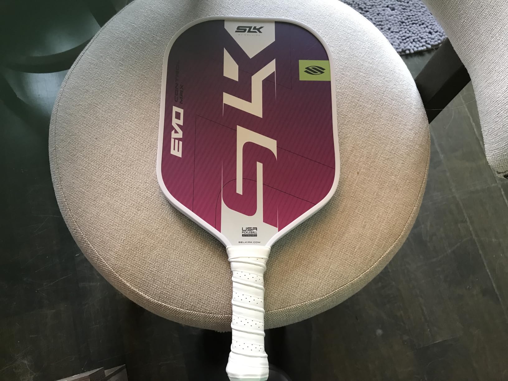 Selkirk Sport SLK Evo Pickleball Paddle | Next Gen | Evo Power and Control | G8 Power Carbon Fiber | SpinFlex+ Surface customer photo 2